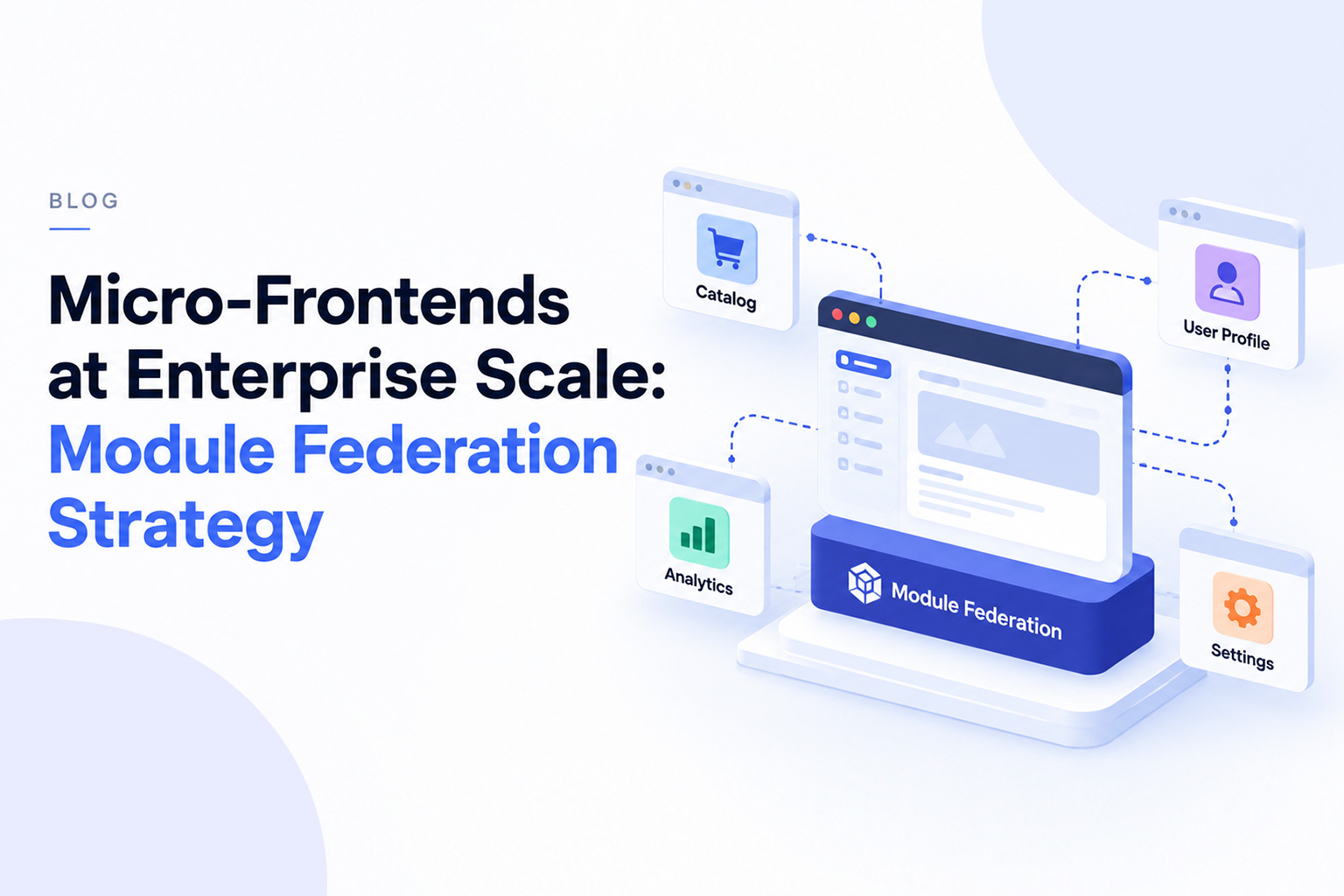 Micro-Frontends at Enterprise Scale: Module Federation Strategy